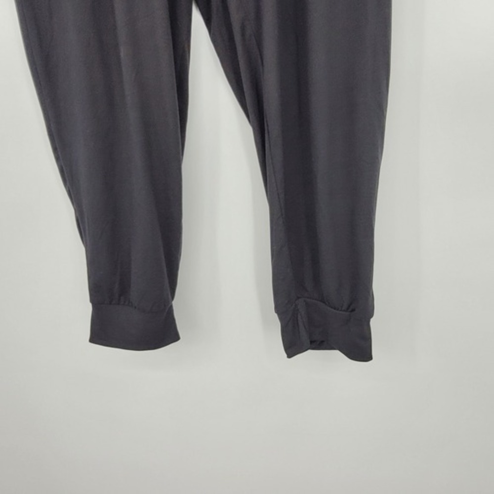 Women's Plus Bae City Blk Joggers Zip Pockets Sz 1X Goth Biker Moto Athletic Y2K - Picture 4 of 9